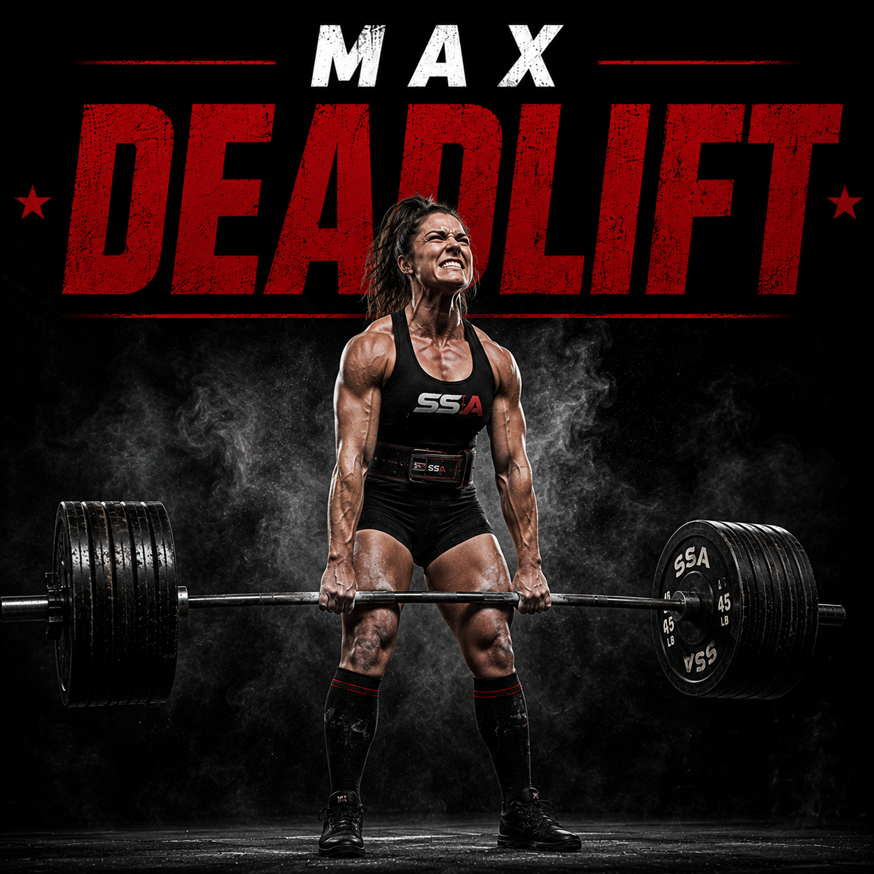MAX Deadlift (Powerlifting Style)