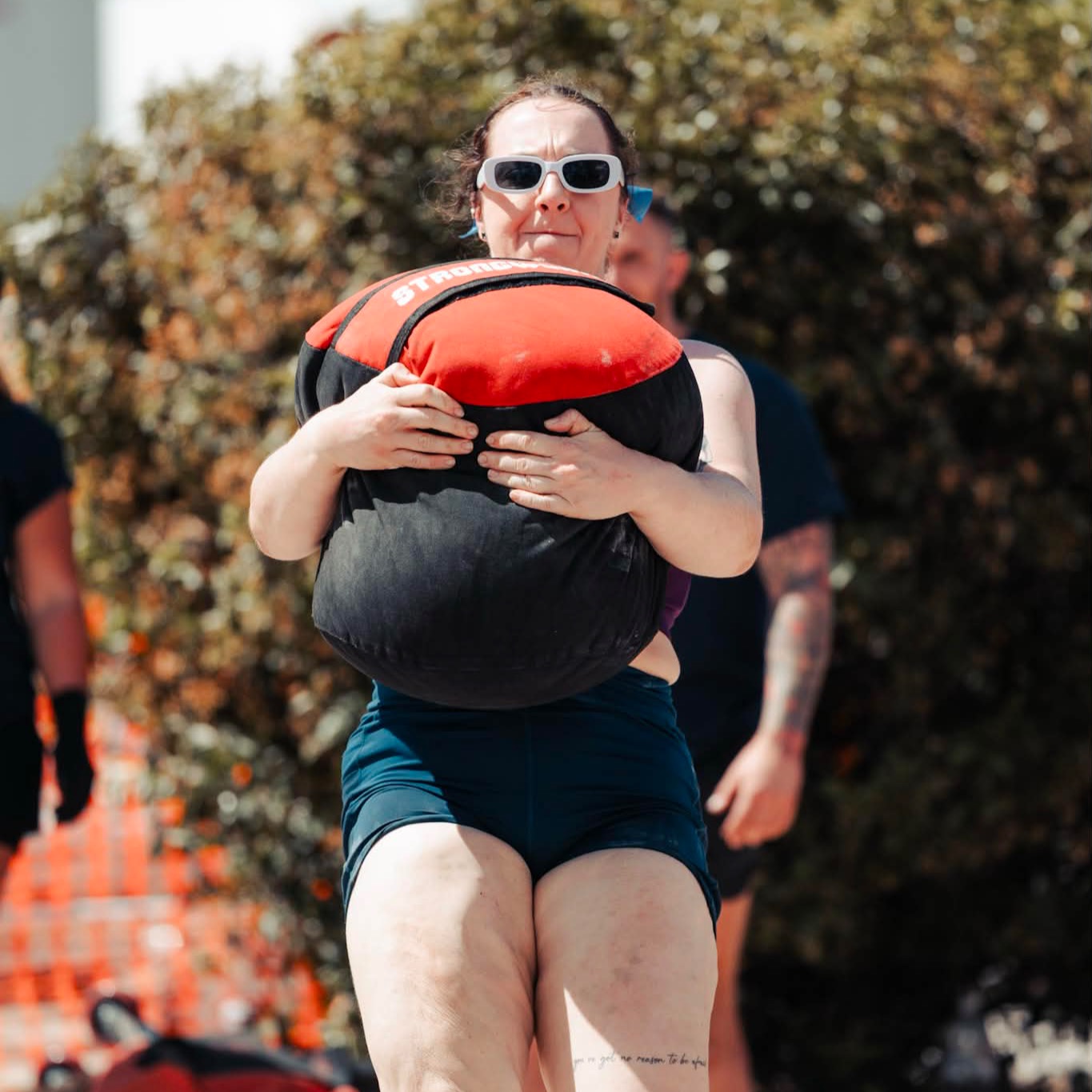 Sandbag and Sled Medley