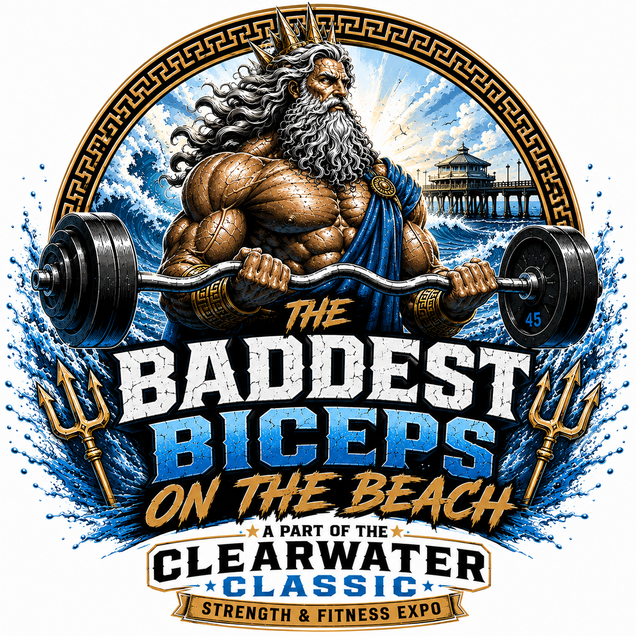 Baddest Biceps on the Beach